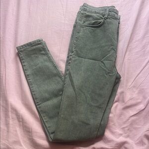 Zara Gray High Waisted Skinny Jeans — US 4